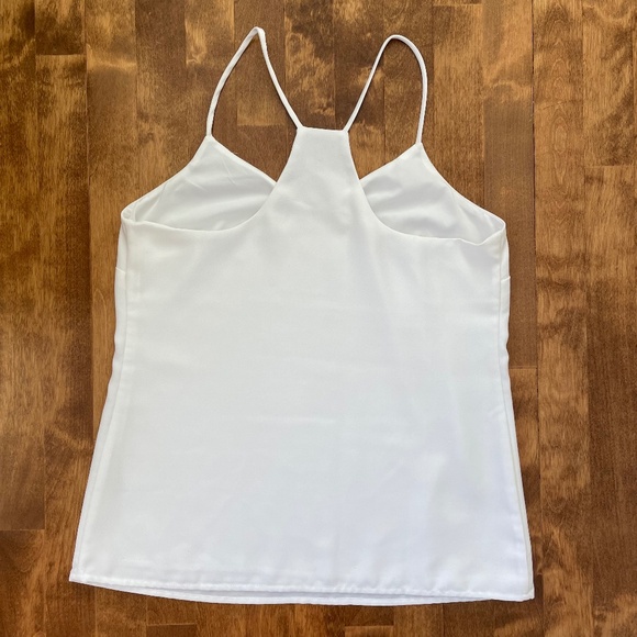 Banana Republic White Spaghetti Strap Tank Camisole - Size Small - Picture 2 of 5